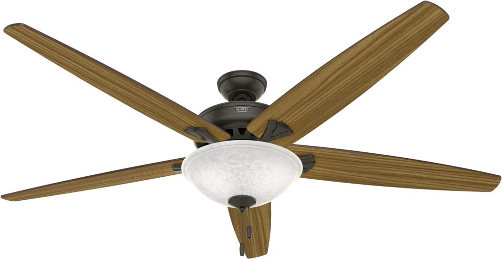 Hunter Stockbridge Indoor Ceiling Fan with LED Light