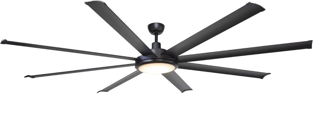 Parrot Uncle Large Ceiling Fan with Lights and Remote
